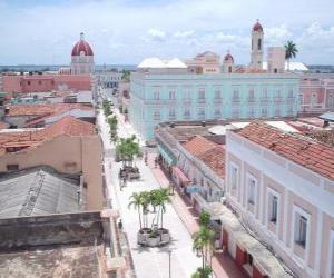 Puzzle Ιστορικό κέντρο του Σιενφουέγος, Κούβα